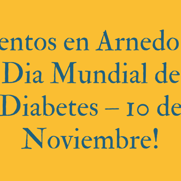 ¡Eventos en Arnedo por el Dia Mundial de la Diabetes – 10 de Noviembre!